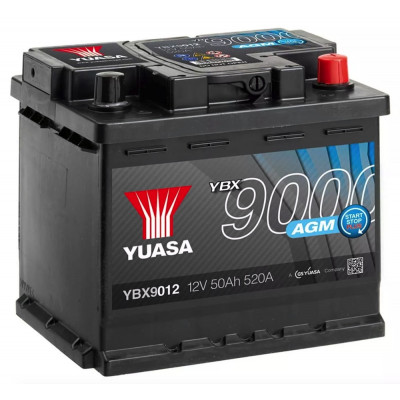 Аккумулятор YBX9012 Yuasa 12V 50Ah 520A